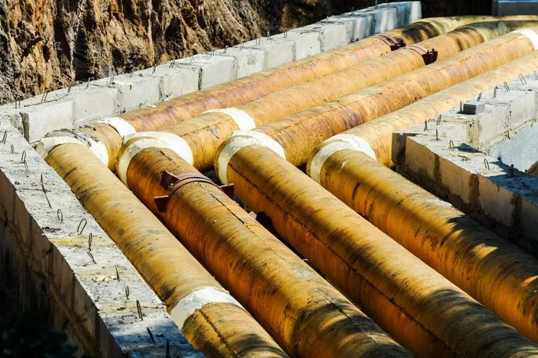 Александр Астахов на ремонте тепловых сетей. Челябинск