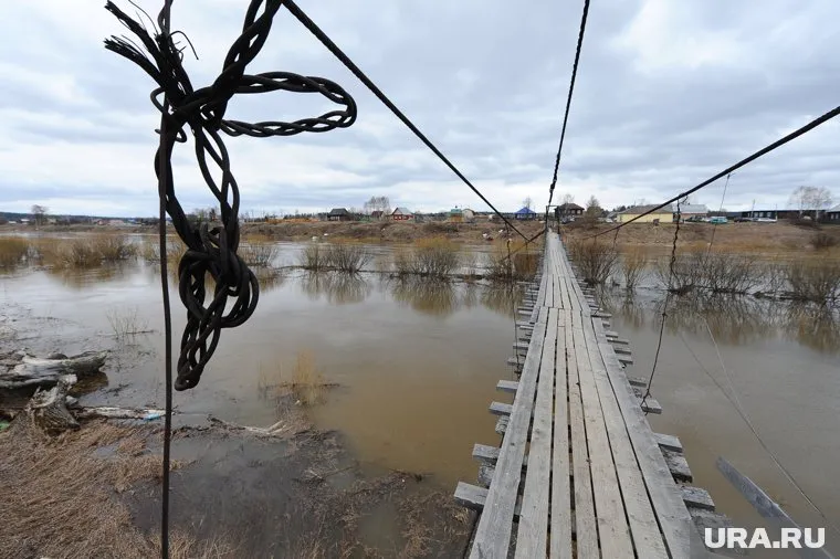 В Катав-Ивановском районе после обильных осадков наблюдаются подтопления вблизи водоемов (архивное фото)