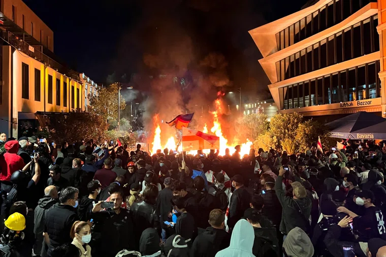 В Грузии прошли протесты в день выборов