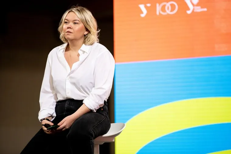 Директор Парка Маяковского Екатерина Кейльман на серии лекций POSмотри в УрФУ. Екатеринбург