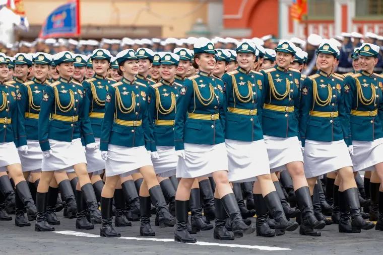 Парад Победы на Красной Площади в Москве. 9 мая 2024