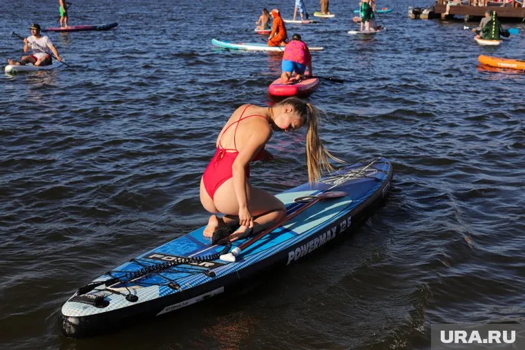 На озере в Заозерном планируют создать зоны для занятия яхтингом и сапбордингом