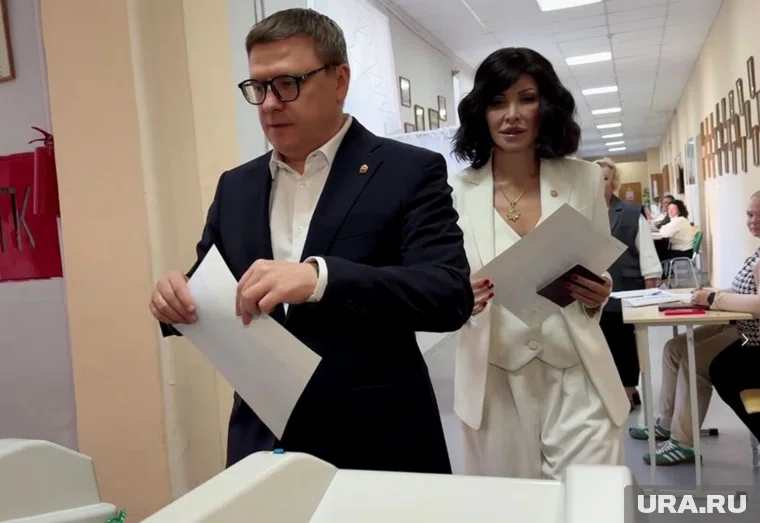 Текслер традиционно проголосовал в школе №92 в Металлургическом районе Челябинска