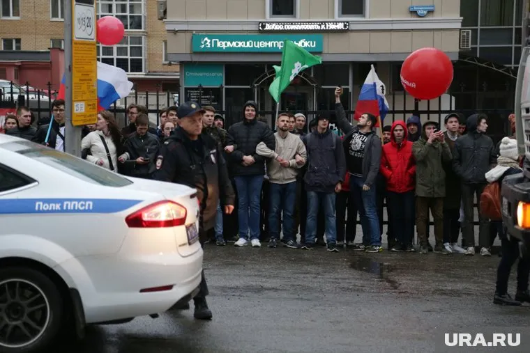 В Перми акция в поддержку Навального оказалась одной из самых малочисленных