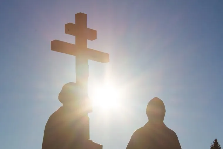 Храм Воскресения Христова. Ханты-Мансийск., крест, храм, церковь, вера, христианство, православие, религия