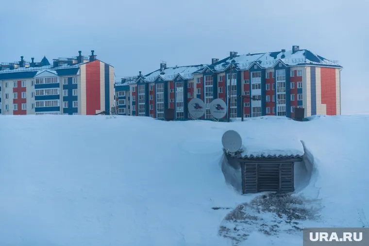 Салехард 27 мая завалило снегом