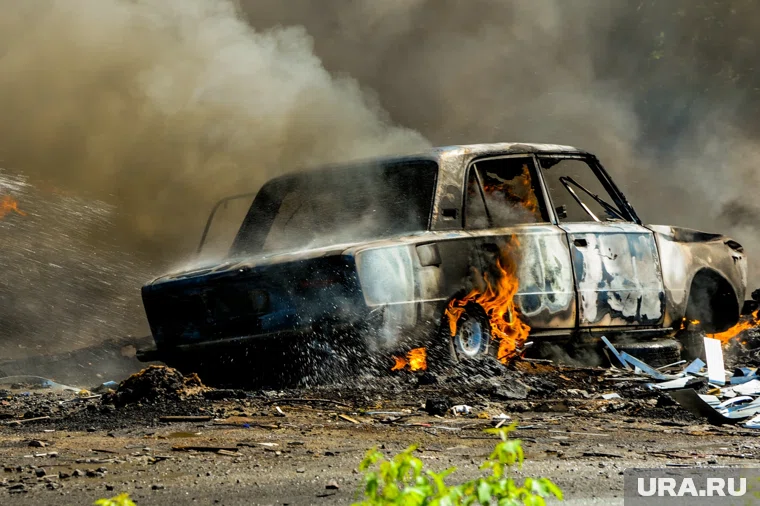 Пожарные оперативно прибыли на место возгорания
