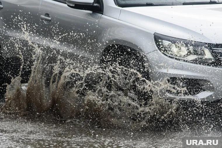 Сильный ливень может спровоцировать увеличение числа ДТП 
