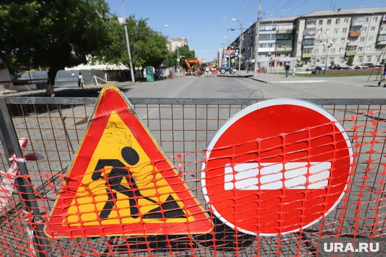 В Северном микрорайоне Кургана ограничили движение