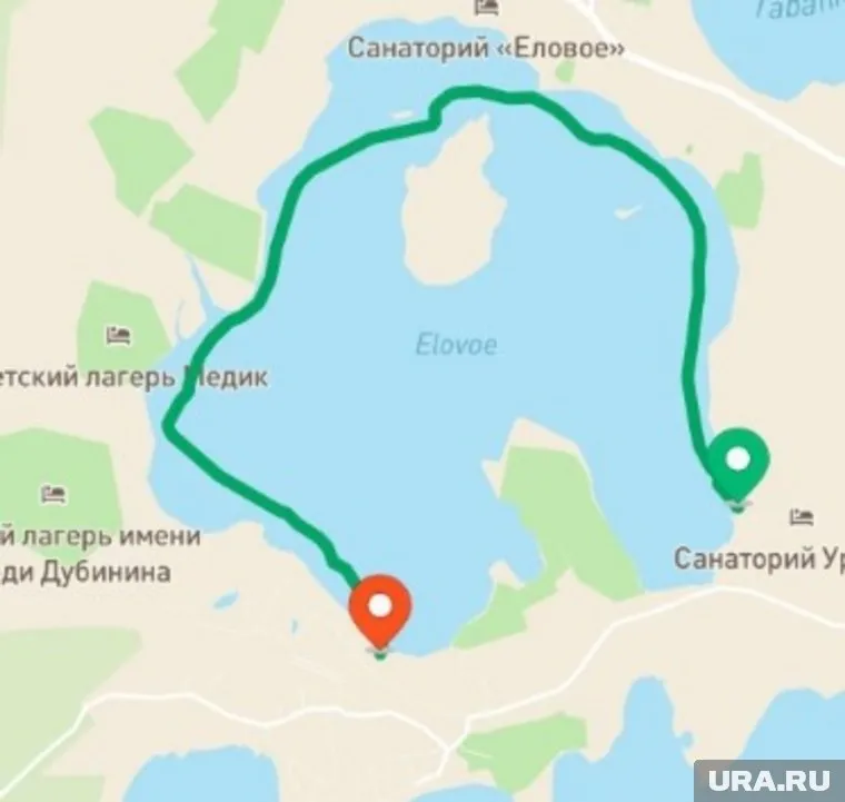 Поездка по озеру Еловое 