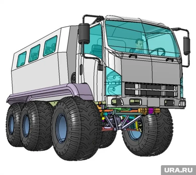 Новый вездеход будет задействован при освовении газовых месторождений Ямала