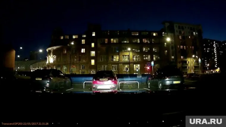 Момент взрыва попал на видео