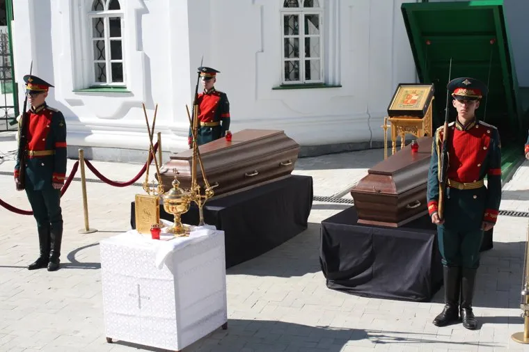 Перезахоронение Текутьевых. Тюмень