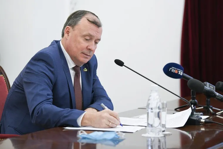 Пресс-конференция Алексея Орлова по итогам 2021 года. Екатеринбург