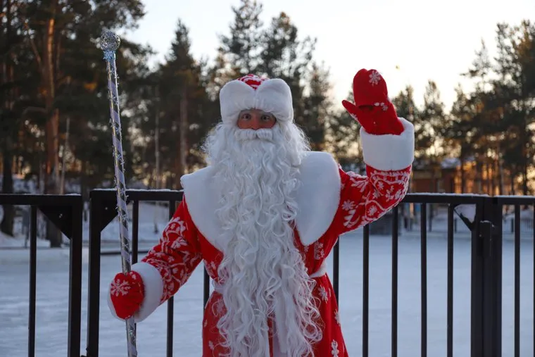Лесной каток в Радуга парке. Екатеринбург