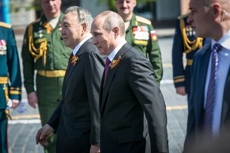 Парад Победы на Красной площади. Москва