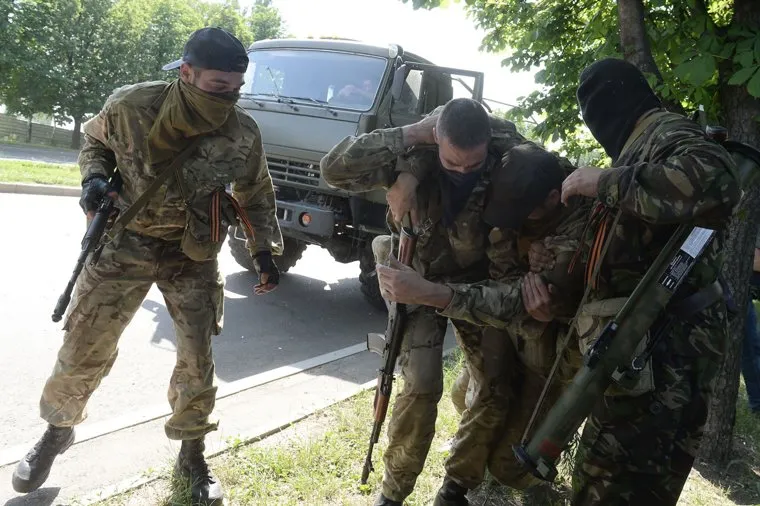 Перестрелка в Аэропорту Донецка. Украина