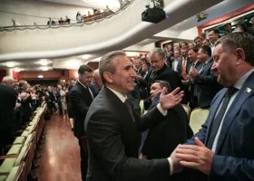 Поздравить Моора с вступлением в должность приехала целая плеяда уральских випов