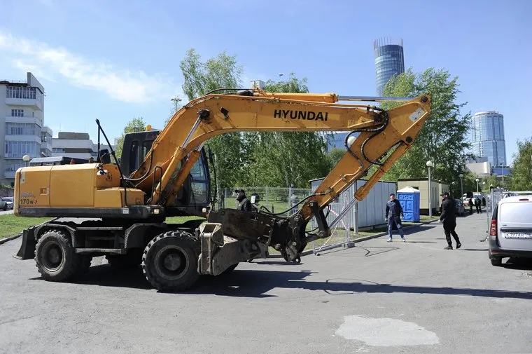 Сквер у театра драмы. Екатеринбург