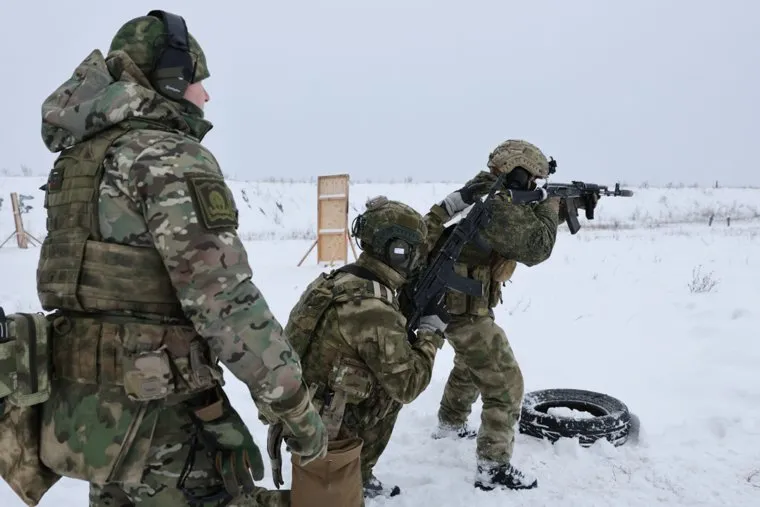 Вооруженные силы РФ. stock