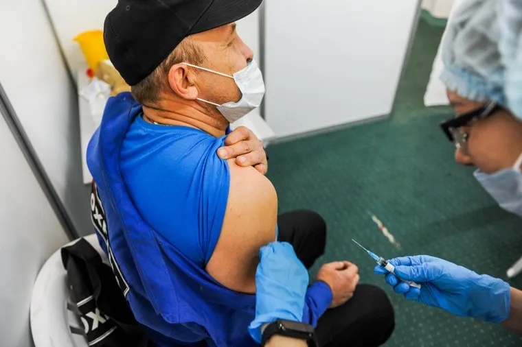 Новый вакцинальный пункт в КРК Мегаполис. Челябинск