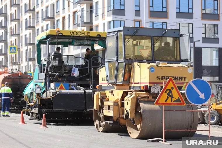 Ремонт проводят на нескольких участках дороги