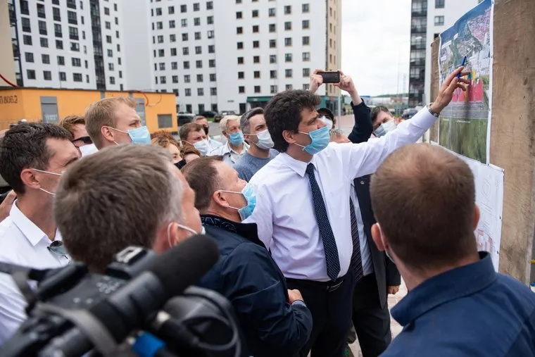 Объезд Александра Высокинского по Верх-Исетскому району. Екатеринбург