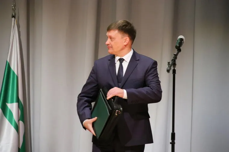 Торжественная церемония посвященная вступлению в должность Главы Кетовского райна Дудина Сергея. Курган