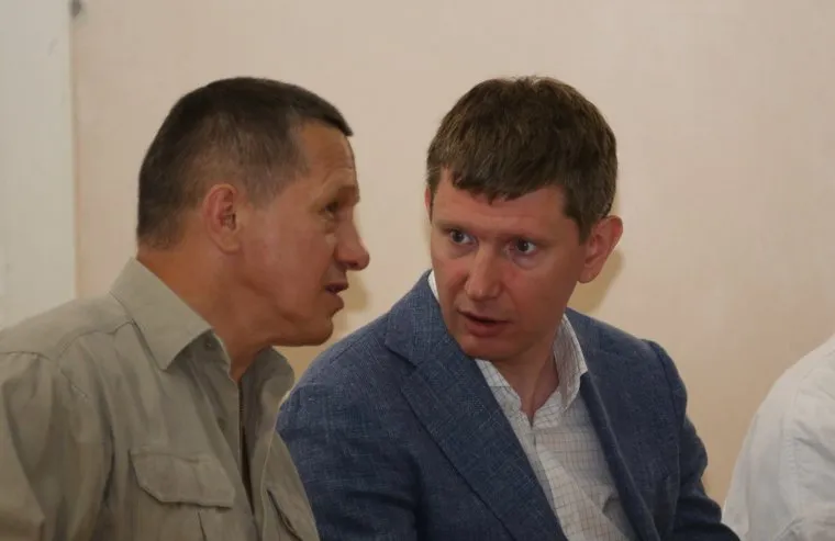 Визит полпреда Юрия Трутнева и врио губернатора Пермского края Максима Решетникова в СДЮСШ "Киокушинкай". Пермь