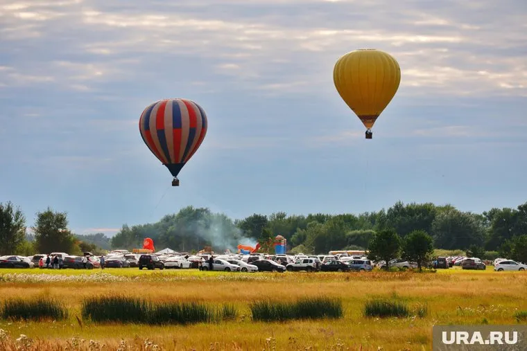 Курганцев покатают на воздушных шарах и аэростатах