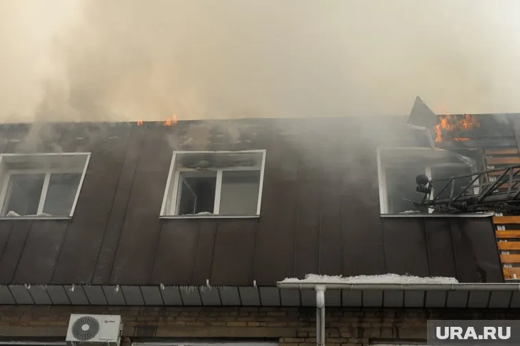 Сотрудники МЧС Башкирии тушили пожар 3 часа