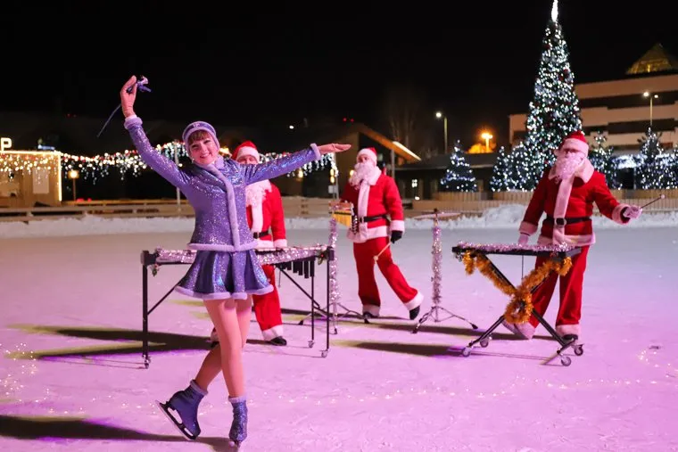 "Танец Феи Драже" на катке Сезоны. Екатеринбург