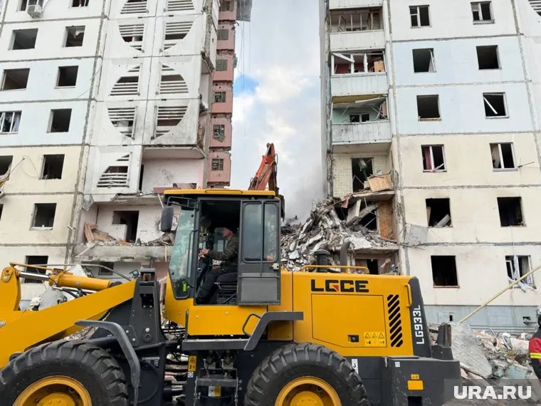 Дом в Белгороде частично обрушился 12 мая