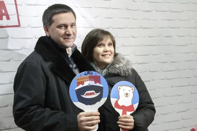 ВЫБОРЫ 2018. Голосование. Салехард, кобылкин дмитрий, кобылкина галия