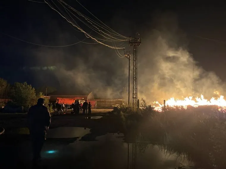 Крупный пожар в Челябинске локализован