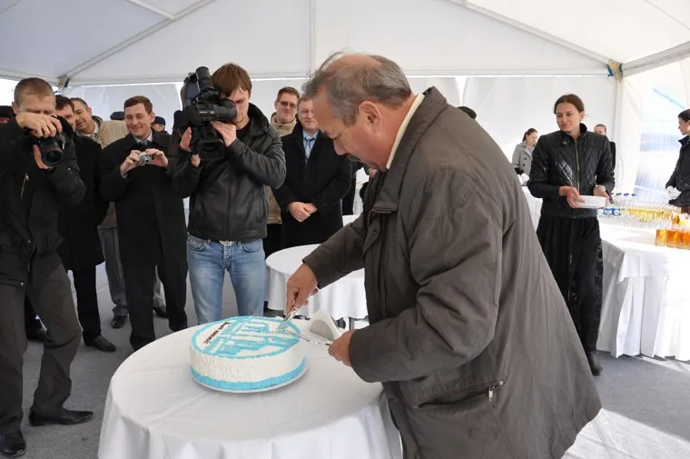 Курган. Закладка нового микрорайона Родной город. Застройщик РечелСтрой. 31.10.13, жилой комплекс родной город