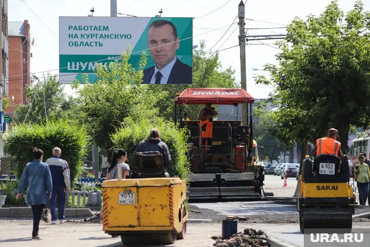 В Курганской области растут темпы строительства дорог и мостов
