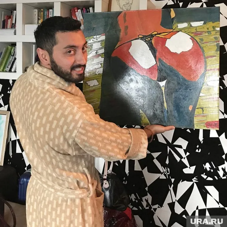 Чермен Дзотов в знак поддержки получил от подписчика такую картину