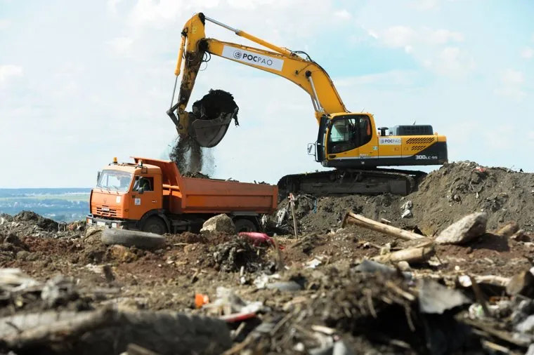 Рекультивация челябинской городской свалки РОСРАО. Челябинск