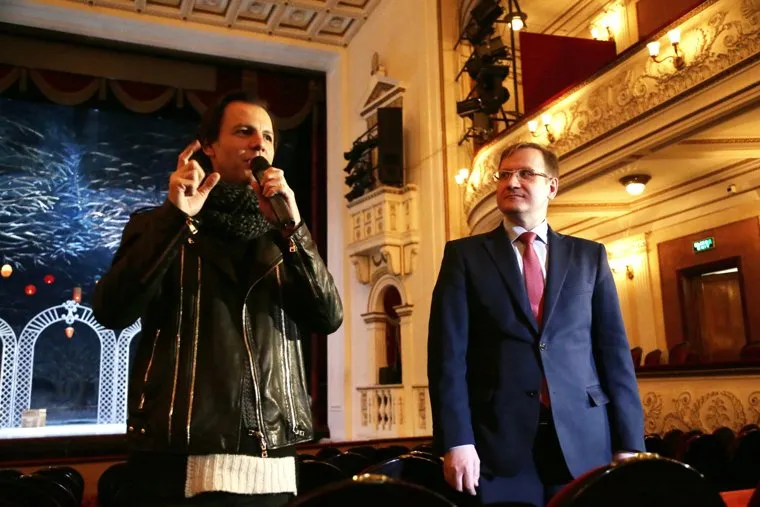 Теодор Курентзис представляет нового директора оперного театра. Пермь