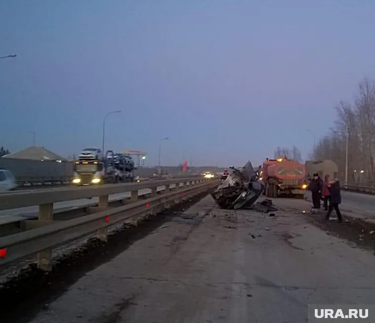 Авария произошла под вечер