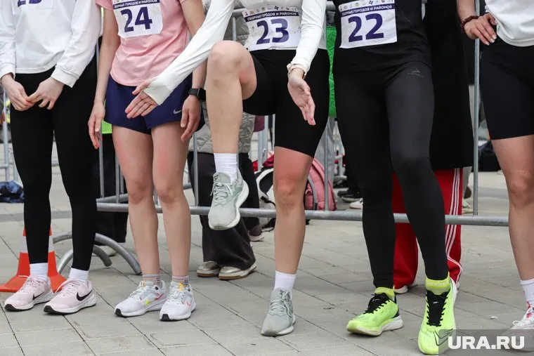 Открытие 86-й легкоатлетической эстафеты «Весна Победы». Екатеринбург