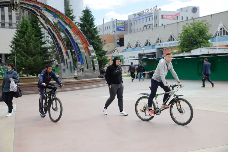Обстановка в городе во время режима самоизоляции. Тюмень