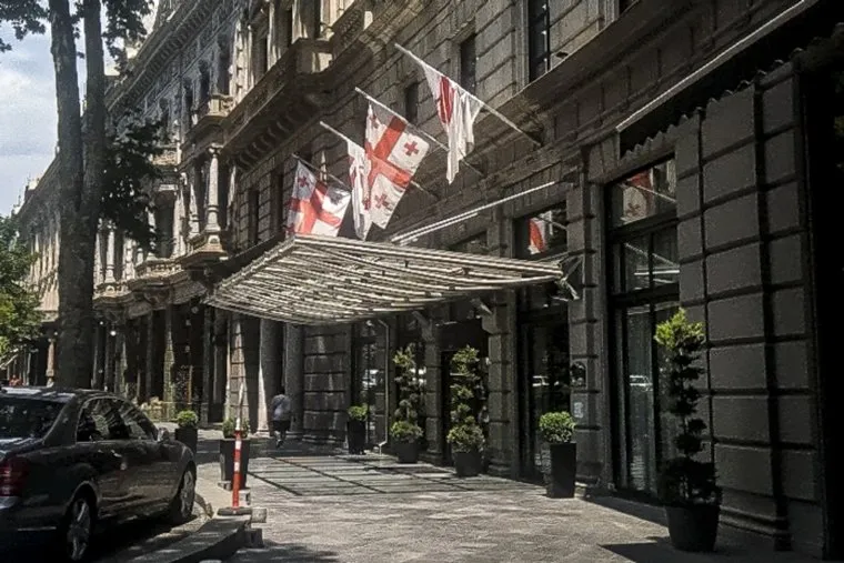 Последствия протестов в Грузии. Тбилиси