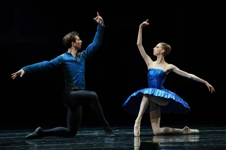 Репетиция вечера одноактовых балетов в Театре оперы и балета. Екатеринбург, танец, театр, представление, попов кирилл, балет, еремеева диана