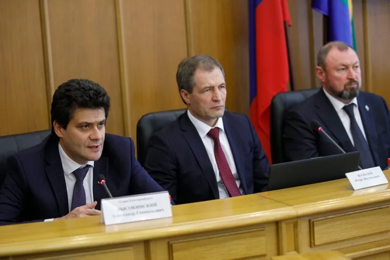 Встреча с депутатами Госдумы РФ в администрации города Екатеринбург