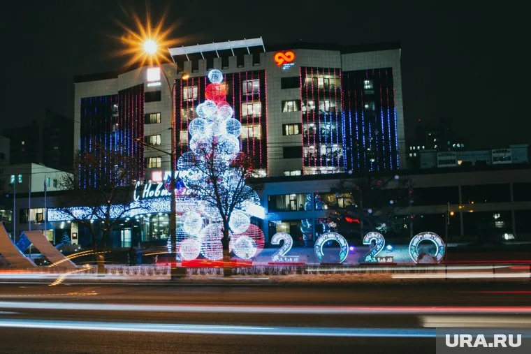 Пермь готовится к празднованию нового года (архивное фото)