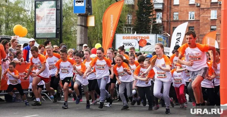 В забеге "Дай пять" поучаствовало более тысячи уральцев