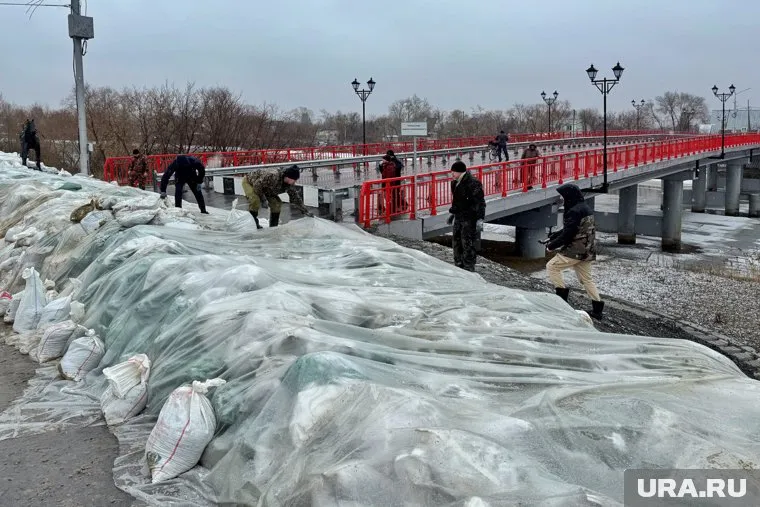 По словам губернатора Вадима Шумкова, в некоторых местах дамбы появились протечки