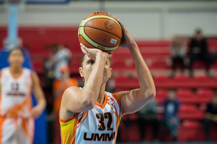 Матч Евролиги БК "УГМК" - БК "Галатасарай". Екатеринбург, бк угмк, женский баскетбол, таурази дайана